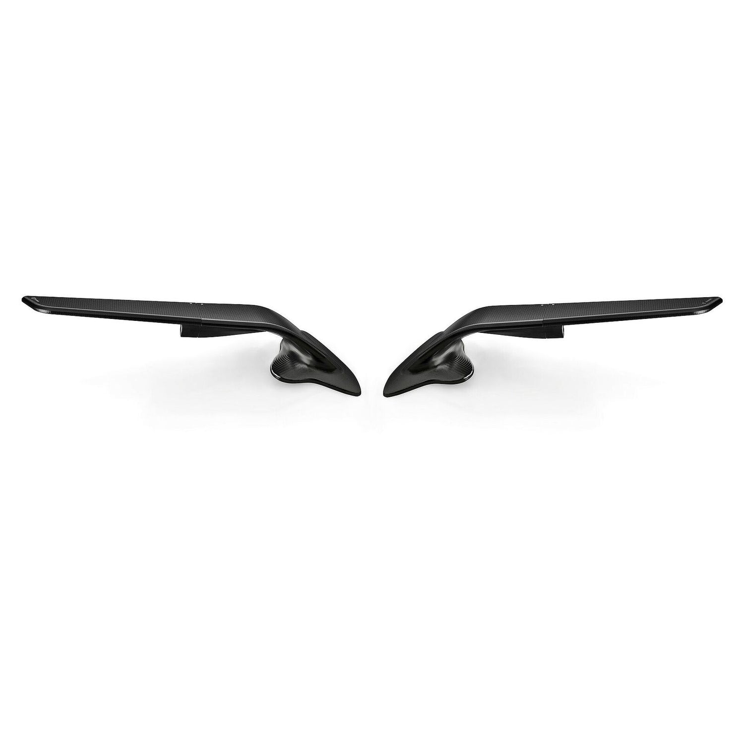 Rizoma Stealth Mirrors Black for Yamaha R6/R7 17-23