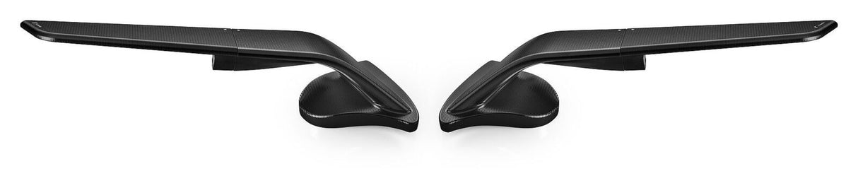 Rizoma Stealth Mirrors Black for Ducati Panigale V2/V4/S 18-23