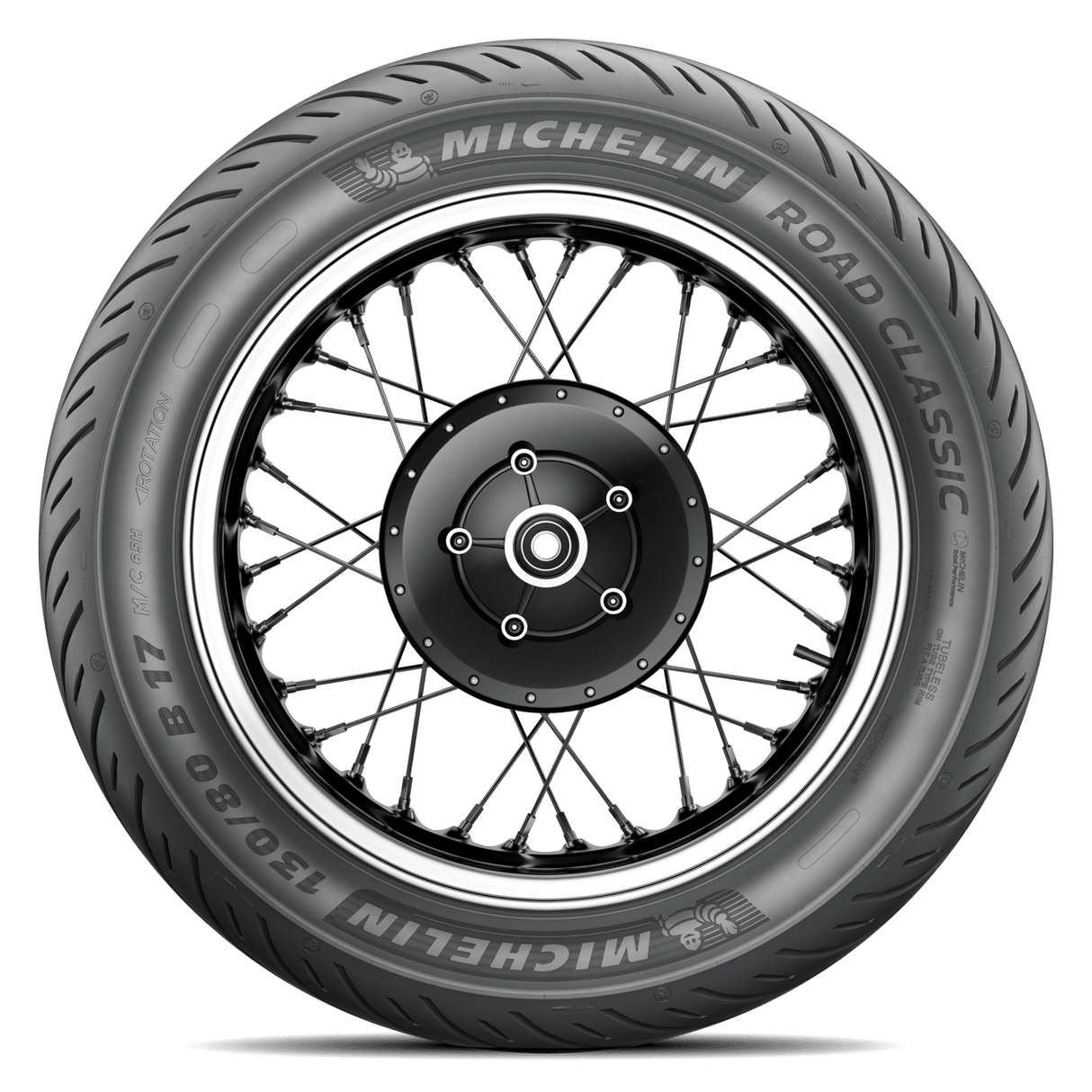 Michelin Road Classic Rear Tyre 130/80 B-18 66V Tubeless - EasyR