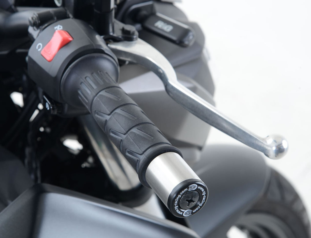 R&G Racing Bar End Sliders Black for Kawasaki Z125/Z750/Z1000/ZX250/Ninja 300/Ninja 250/Z800/Z250
