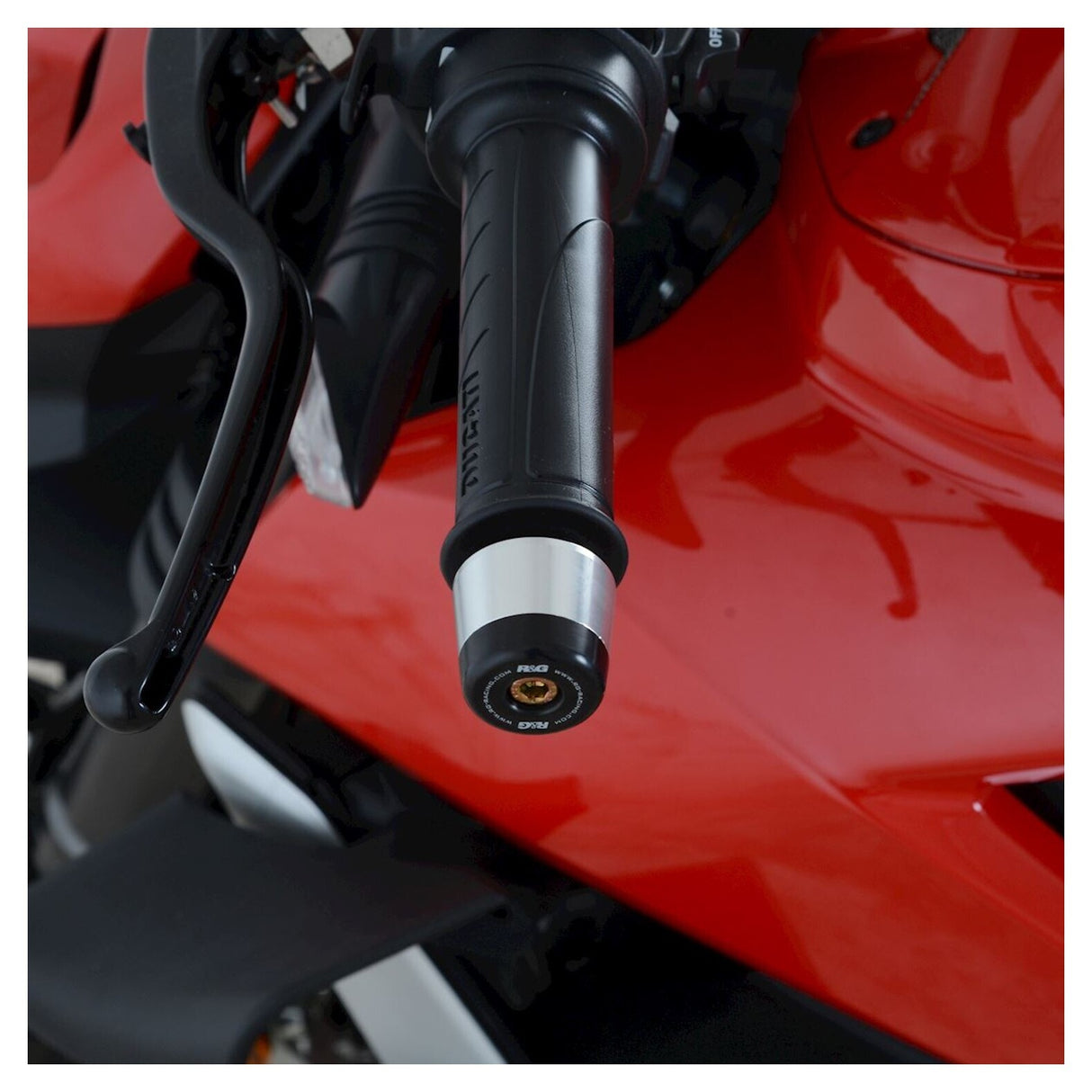 R&G Racing Bar End Sliders Black for Royal Enfield Interceptor 650 19-20/Continental GT 650 19-20