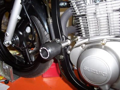 R&G Racing Classic Style Crash Protectors Black for Suzuki GS500 Unfaired