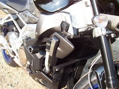 R&G Racing Classic Style Crash Protectors Black for Aprilia Tuono 06-07