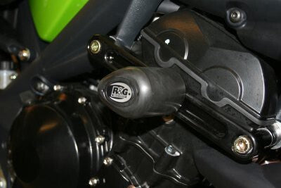 R&G Racing Aero Style Right Crash Protectors Black for Triumph Street Triple 675 07-12