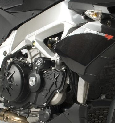 R&G Racing Aero Style Front Crash Protectors Black for Aprilia V4 Tuono 11-14/V4 Tuono 1100 15-18