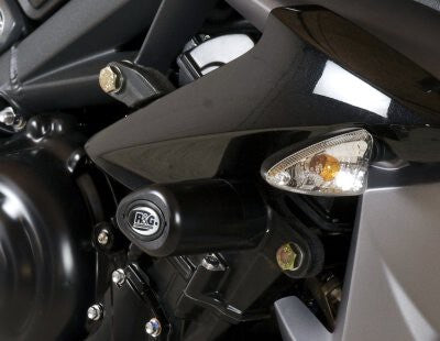 R&G Racing Aero Style Top Crash Protectors Black for Triumph Street Triple 13-16