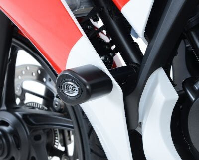 R&G Racing Aero Style Engine Crash Protectors Black for Honda CBR300R 14-20