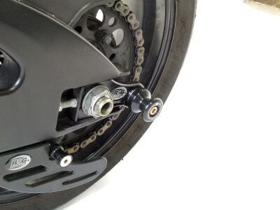 R&G Racing Cotton Reels M8 Black for Suzuki GSX-R600/GSX-R750 06-10