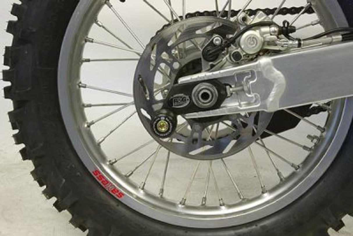 R&G Racing Cotton Reels Black (Offset) for BMW G450X 08-13