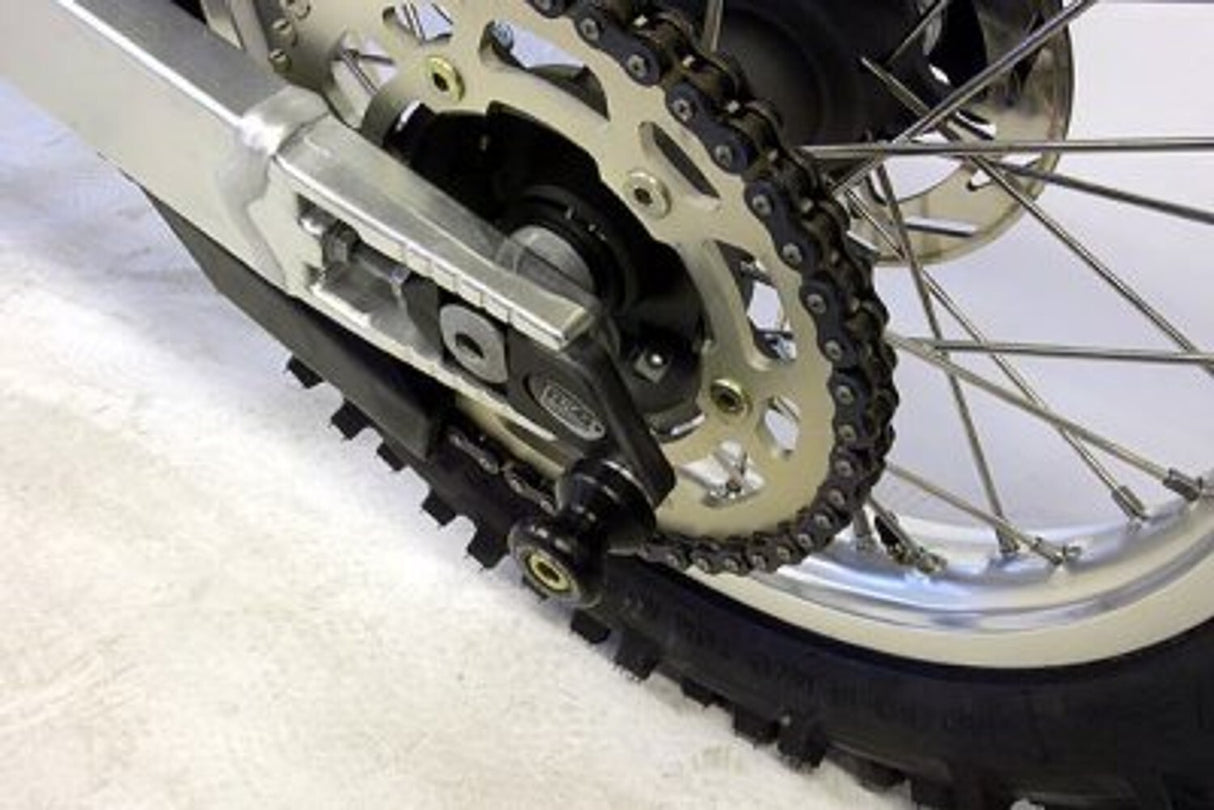 R&G Racing Cotton Reels Black (Offset) for BMW G450X 08-13