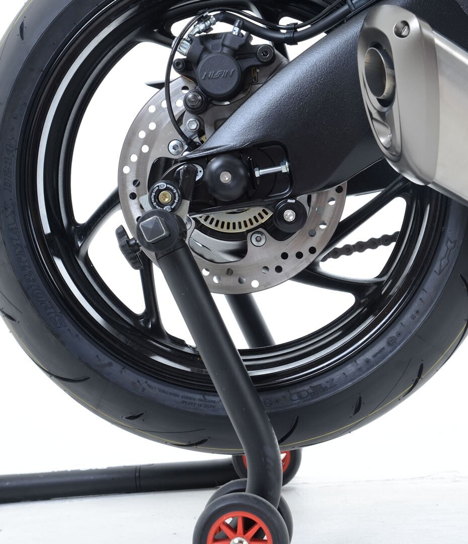 R&G Racing Cotton Reels M8 Black for Suzuki GSX-R1000 09-16/GSX-S1000/GSX-S1000 ABS/GSX-S1000 FA 15-20/Katana 2019