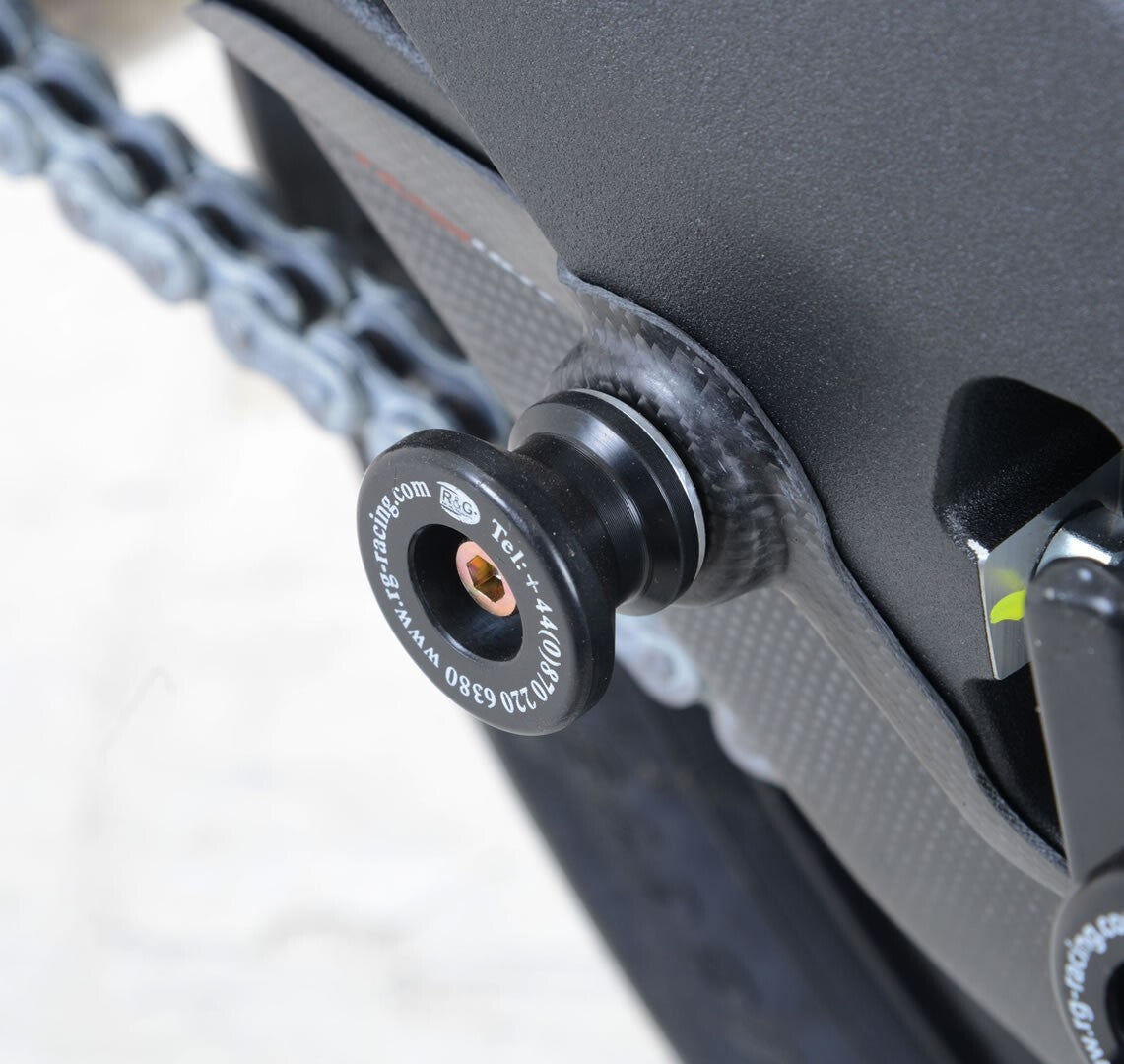 R&G Racing Cotton Reels M6 Black for Ducati 899 Panigale 13-15/959 Panigale 16-19