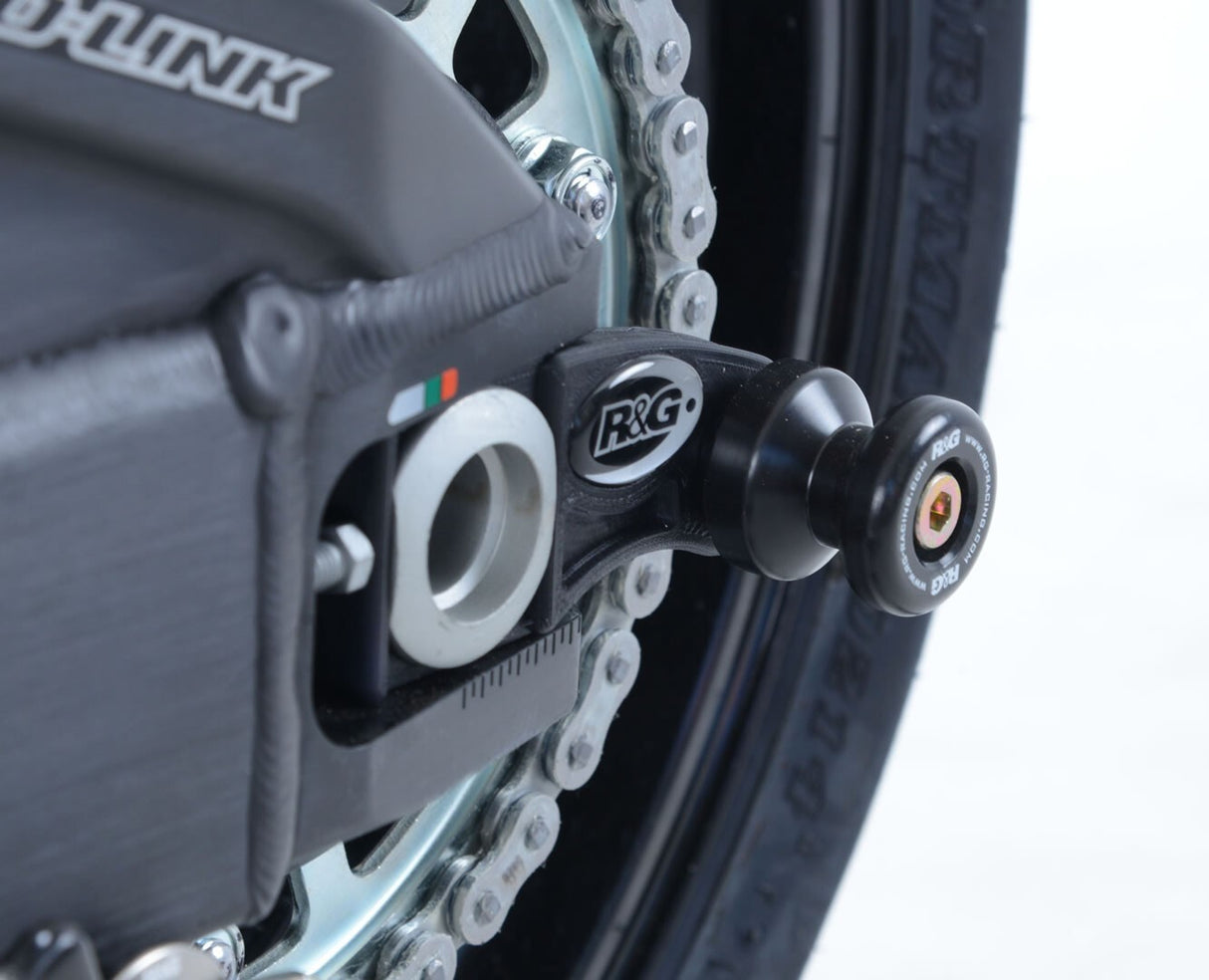 R&G Racing Cotton Reels M8 Black for Honda CBR1000RR 17-19/SP 17-19/SP2 17-19/CBR1000RR-R Fireblade/Fireblade SP 2020