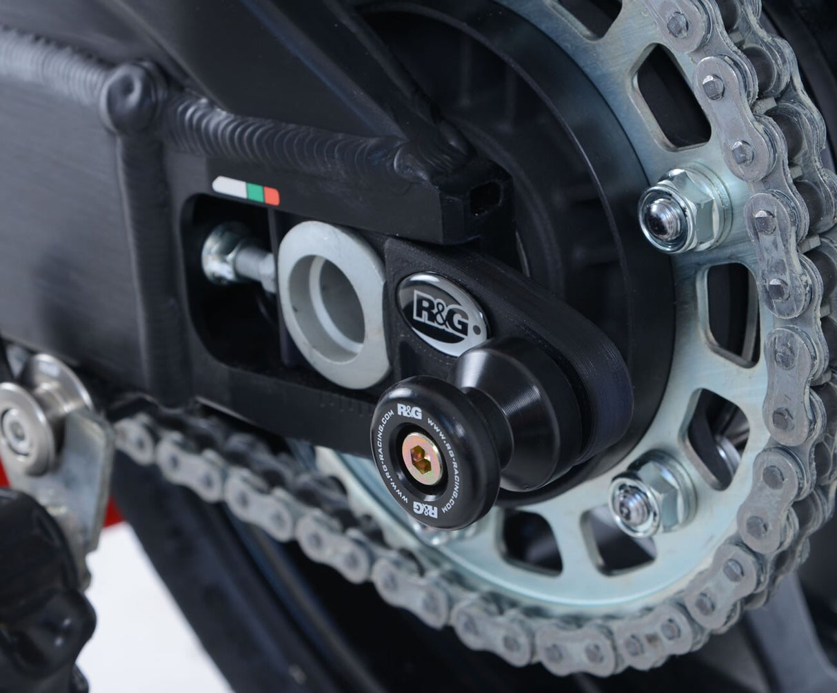 R&G Racing Cotton Reels M8 Black for Honda CBR1000RR 17-19/SP 17-19/SP2 17-19/CBR1000RR-R Fireblade/Fireblade SP 2020