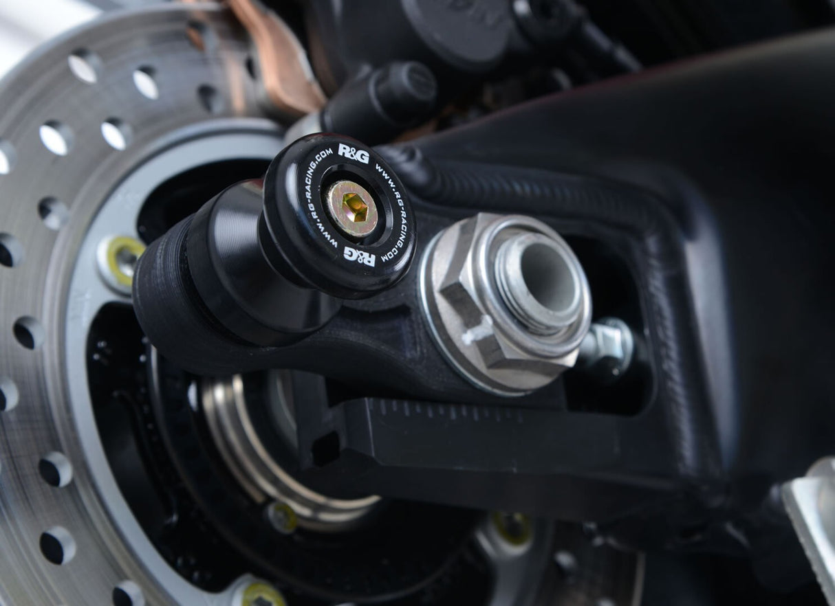 R&G Racing Cotton Reels M8 Black for Honda CBR1000RR 17-19/SP 17-19/SP2 17-19/CBR1000RR-R Fireblade/Fireblade SP 2020