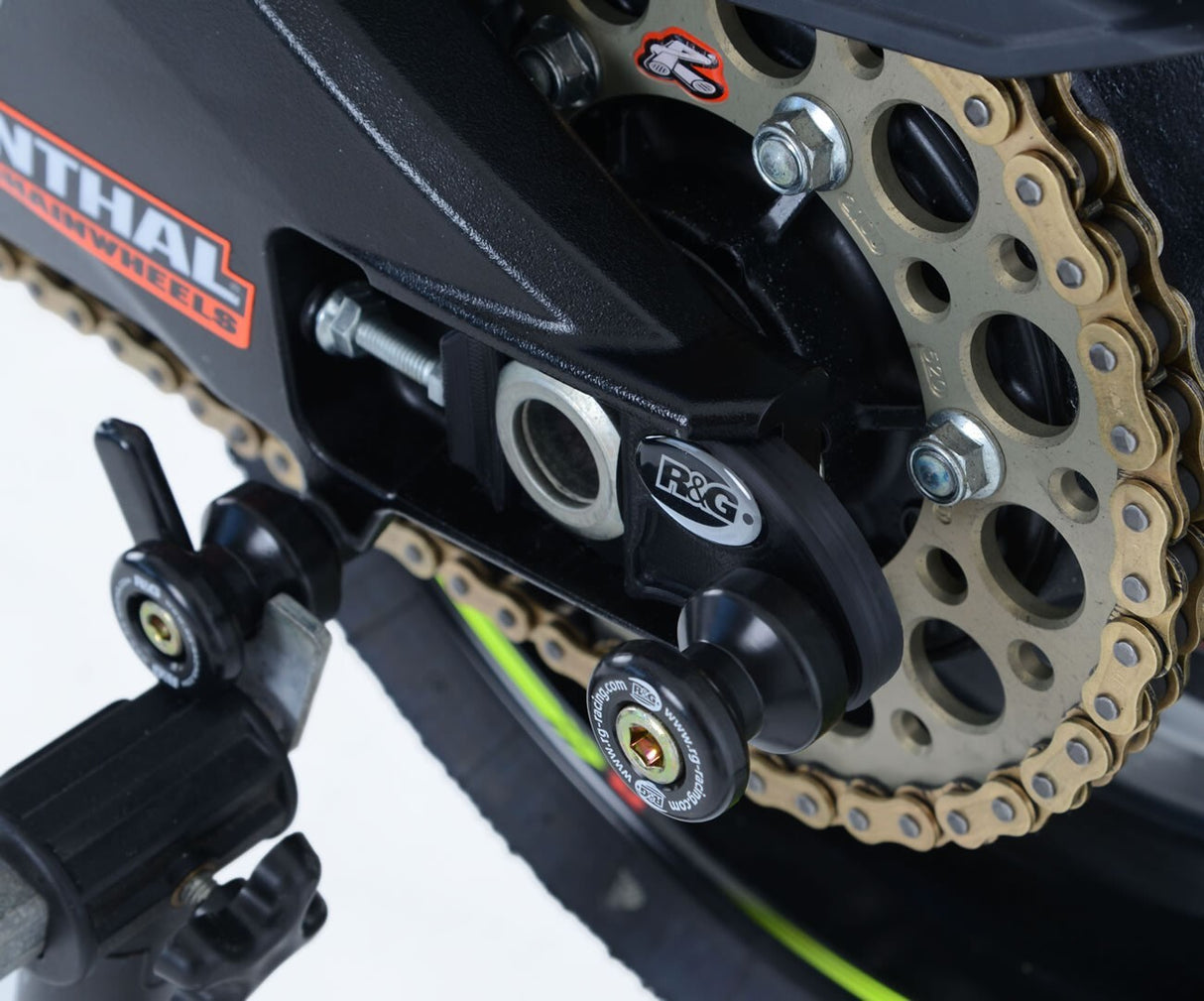 R&G Racing Cotton Reels M8 Black for Suzuki GSX-R1000 17-20/GSX-R1000R 17-20