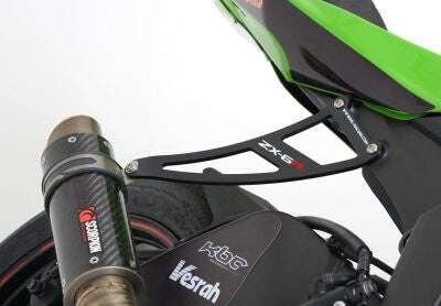 R&G Racing Exhaust Hanger (Single) Black for Kawasaki ZX6R 09-20