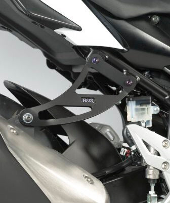 R&G Racing Exhaust Hanger (Single) Black for Suzuki GSR750 11-16