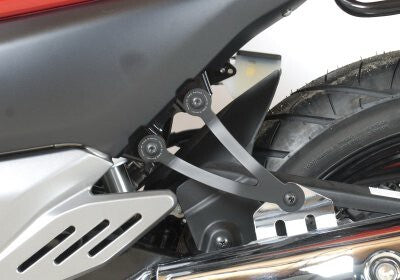 R&G Racing Exhaust Hangers (Pair) Black for Suzuki Inazuma 250 13-16