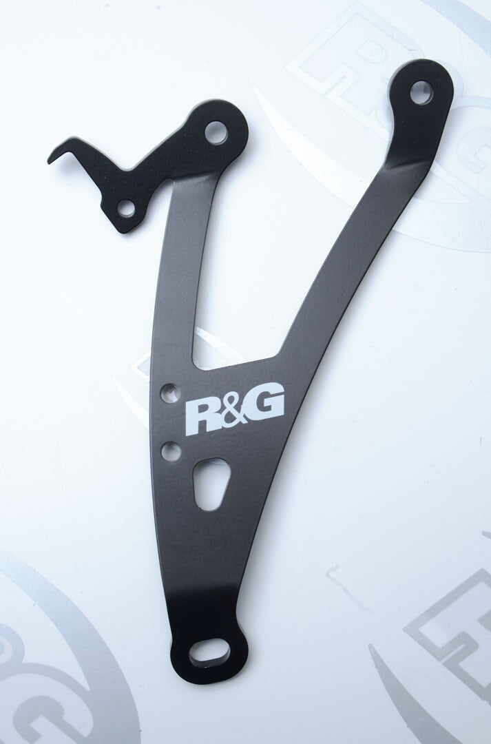 R&G Racing Exhaust Hangers (Pair) Black for Kawasaki Z1000 SX 14-19
