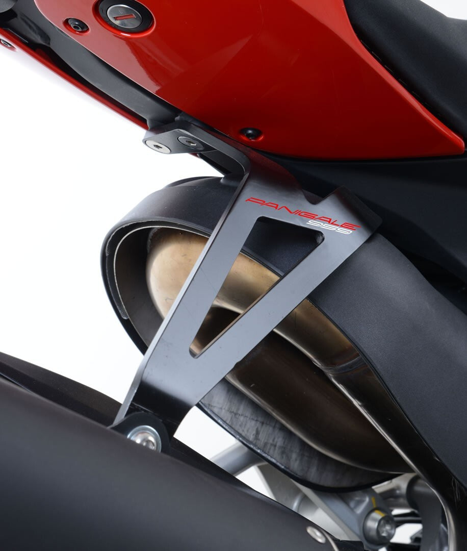 R&G Racing Exhaust Hanger (Single) Black for Ducati 959 Panigale 16-19