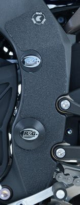 R&G Racing Boot Guard Kit (4 Piece) Black for Yamaha YZF-R1/R1M 15-20