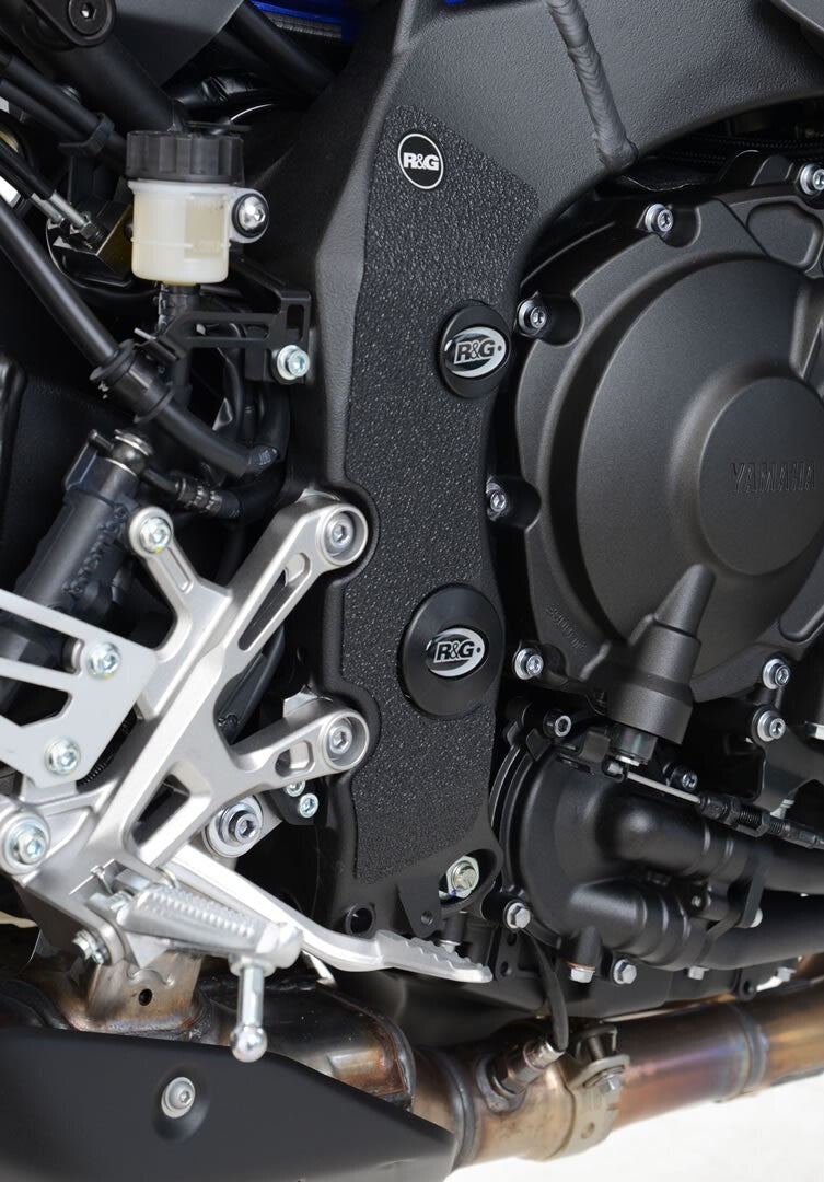 R&G Racing Boot Guard Kit (2 Piece) Black for Yamaha MT-10 16-20