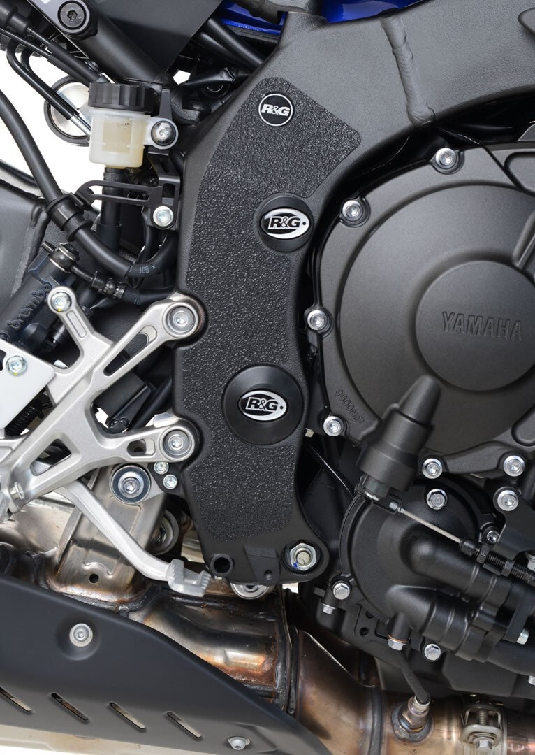 R&G Racing Boot Guard Kit (2 Piece) Black for Yamaha MT-10 16-20