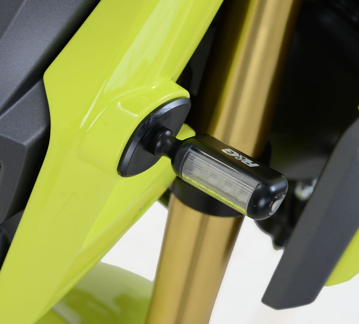 R&G Racing Front Indicator Adapter Kit Black for Honda MSX125 (GROM)