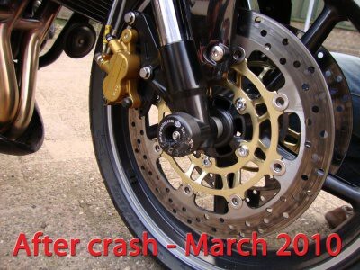 R&G Racing Fork Protectors Black for Triumph Daytona 675 06-12/Street Triple 07-12/Street Triple R 08-16