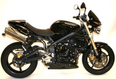 R&G Racing Fork Protectors Black for Triumph Daytona 675 06-12/Street Triple 07-12/Street Triple R 08-16