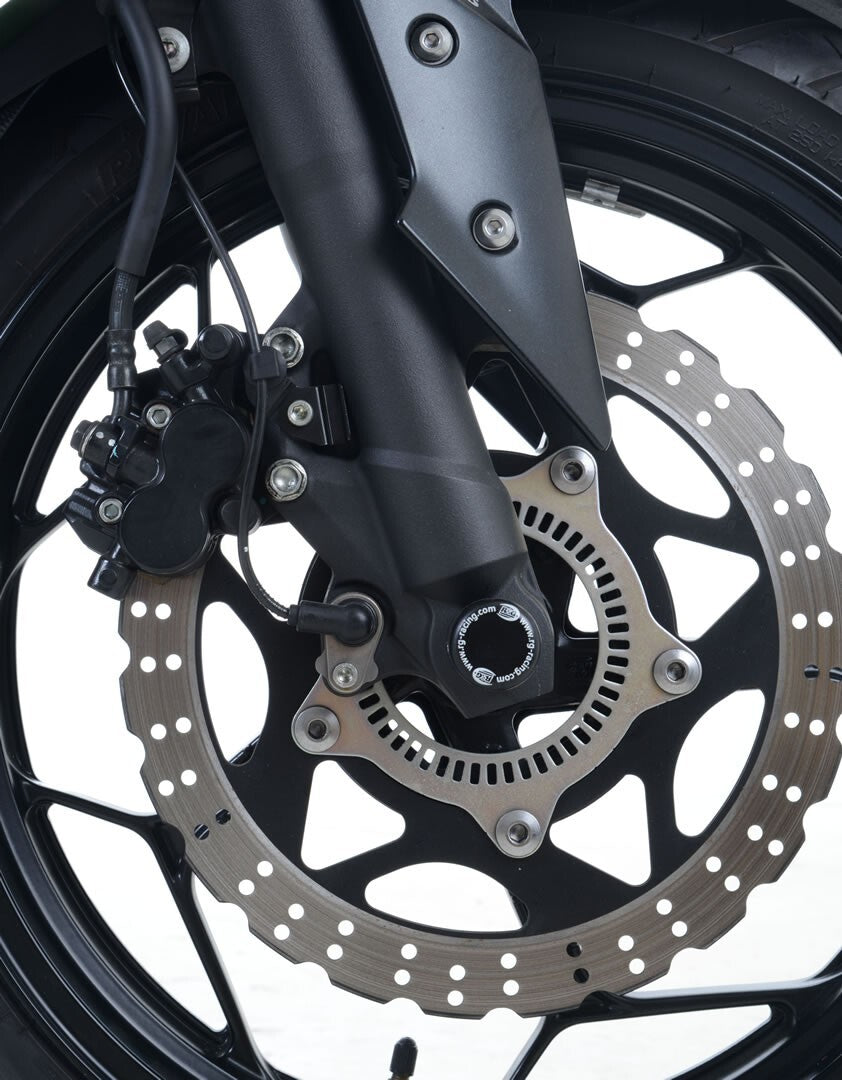 R&G Racing Fork Protectors Black for Kawasaki Ninja 250 13-17/Ninja 300 12-20/Z300 13-18/Z250 15-18