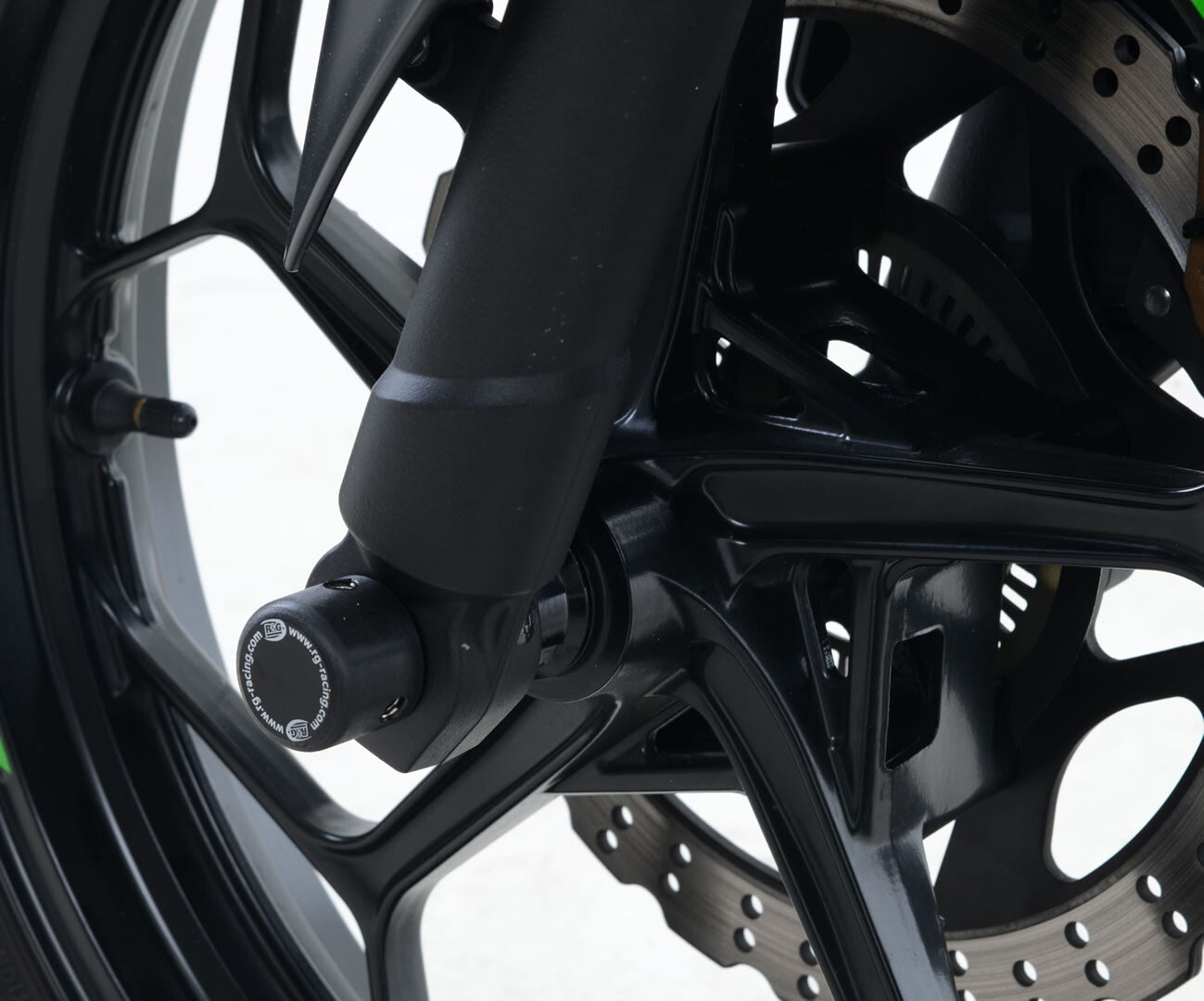 R&G Racing Fork Protectors Black for Kawasaki Ninja 250 13-17/Ninja 300 12-20/Z300 13-18/Z250 15-18