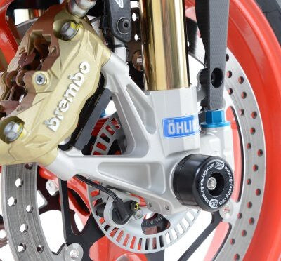 R&G Racing Fork Protectors Black for Aprilia RSV4 1100 Factory 19-20/RSV4-RF 15-18/RSV4-RR 15-20/Tuono V4 1100 15-16