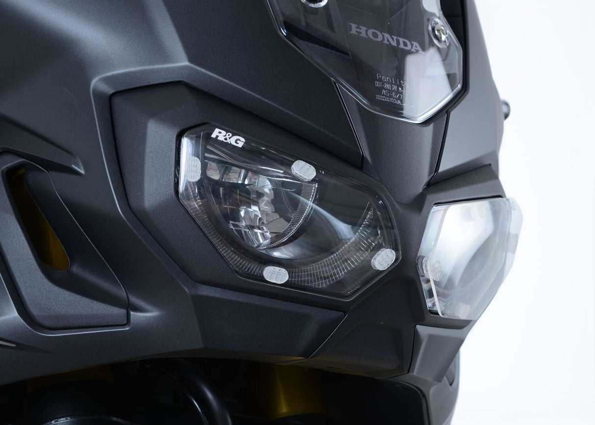 R&G Racing Headlight Shield Clear for Honda CRF1000L Africa Twin 16-19/CRF1000L Africa Twin Adventure Sports 18-19