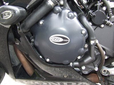 R&G Racing Engine Case Cover Kit (2 Piece) Black for Honda CBR1000RR Fireblade 04-07