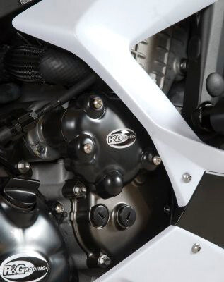 R&G Racing Engine Case Cover Kit (3 Piece) Black for Kawasaki ZX6R 09-24