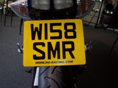 R&G Racing Tail Tidy License Plate Holder Black for Suzuki GSX-R600/GSX-R750 06-07