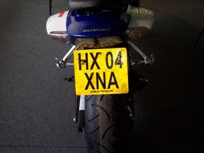 R&G Racing Tail Tidy License Plate Holder Black for Suzuki GSX-R600/GSX-R750 06-07