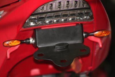 R&G Racing Tail Tidy License Plate Holder Black for Honda CBR900 Fireblade 02-03/CBR954RR 02-03