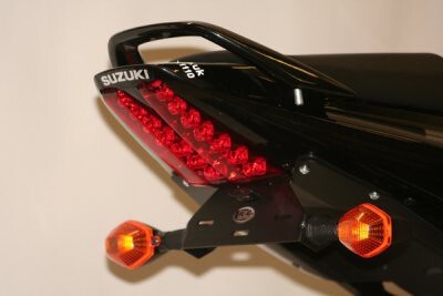 R&G Racing Tail Tidy License Plate Holder Black for Suzuki SV650 Bikini/SV650 FullFaired/SV650 Unfaired 07-12