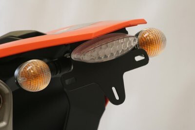 R&G Racing Tail Tidy License Plate Holder Black for KTM 690 Enduro 08-18/690 SMC 08-11/690 SMCR 12-18