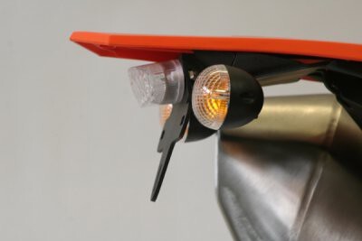 R&G Racing Tail Tidy License Plate Holder Black for KTM 690 Enduro 08-18/690 SMC 08-11/690 SMCR 12-18