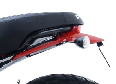 R&G Racing Tail Tidy License Plate Holder Black for Ducati Scrambler Icon 15-20/Scrambler Street Classic 18-20/Scrambler Urban Enduro 15-17