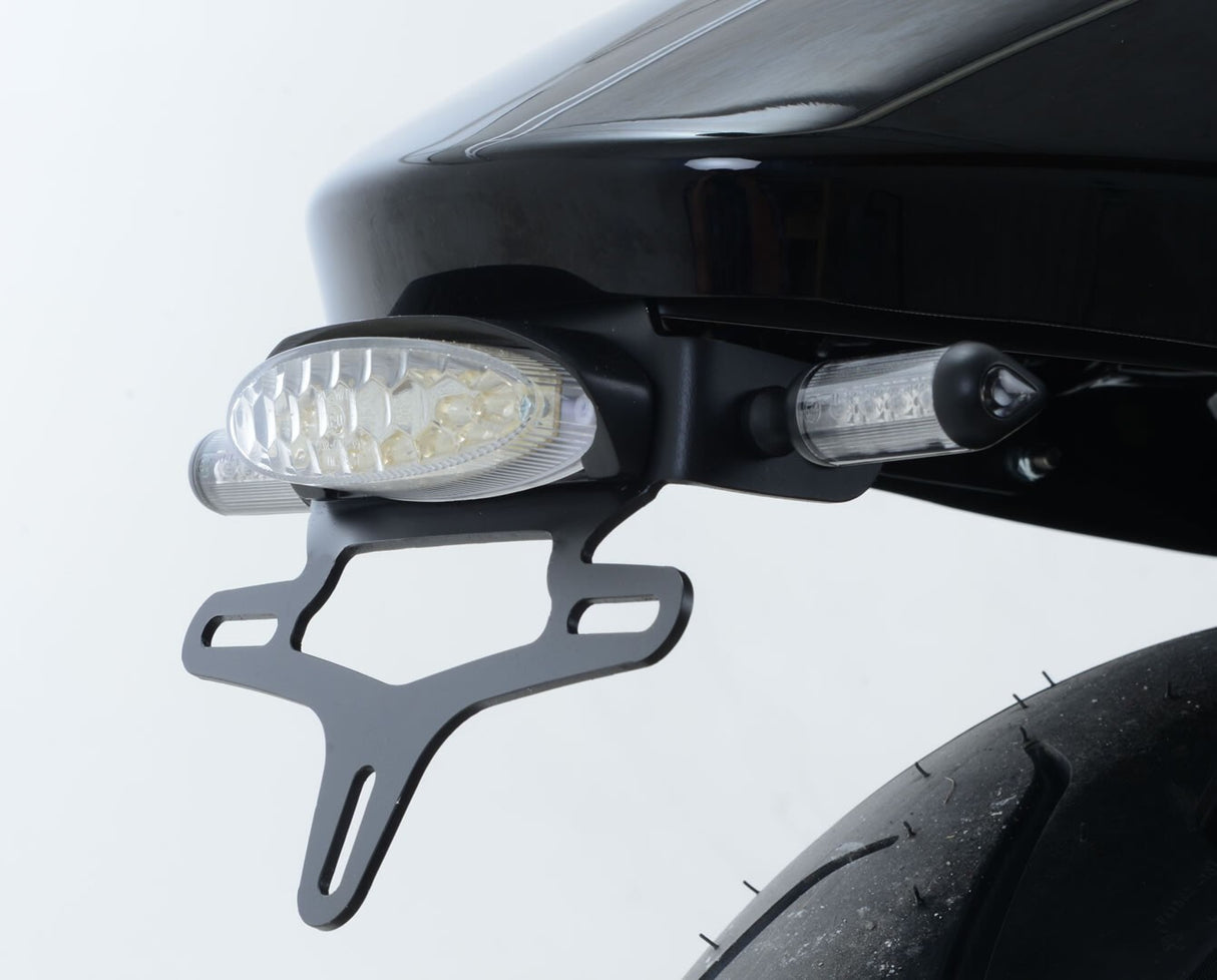 R&G Racing Tail Tidy License Plate Holder Black for Harley Davidson Street 500/Street 750 15-18