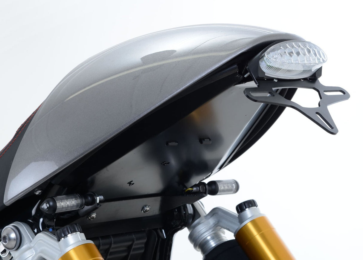 R&G Racing Tail Tidy License Plate Holder Black for Triumph Thruxton 1200/Thruxton 1200 R 16-18 and Thruxton 1200 RS 20-24