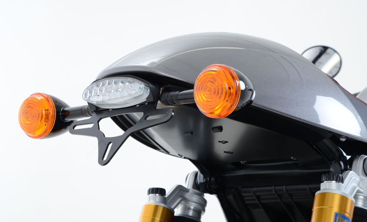 R&G Racing Tail Tidy License Plate Holder Black for Triumph Thruxton 1200/Thruxton 1200 R 16-18 and Thruxton 1200 RS 20-24