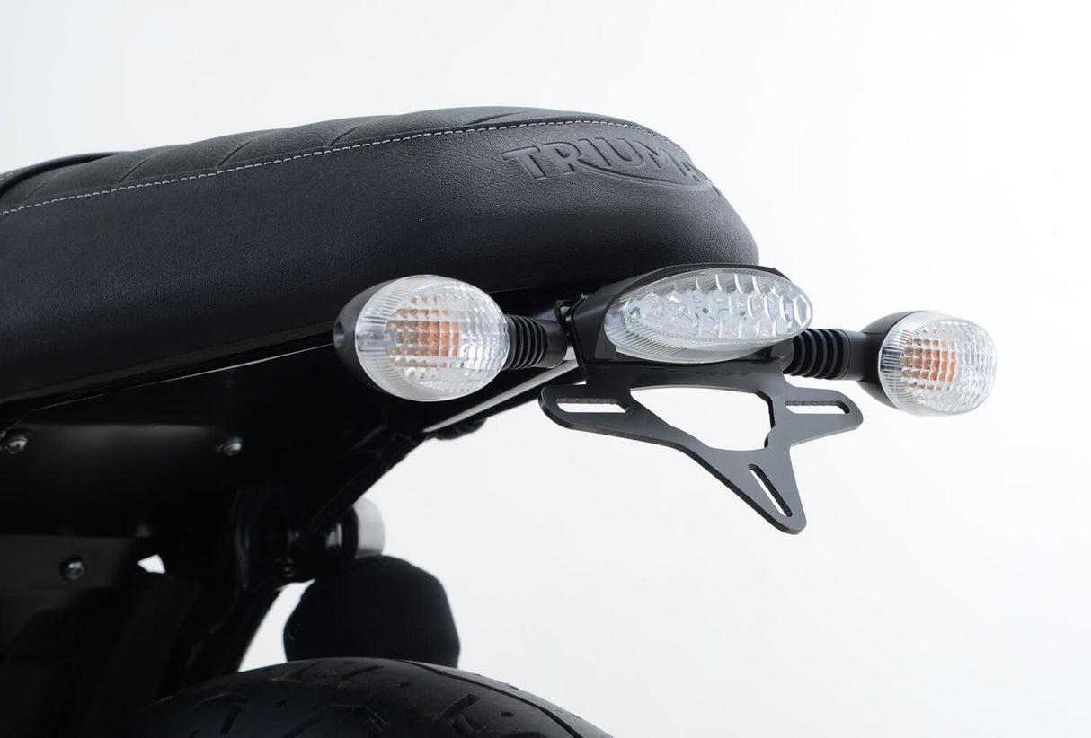 R&G Racing Tail Tidy License Plate Holder Black for Triumph Street Twin 16-18