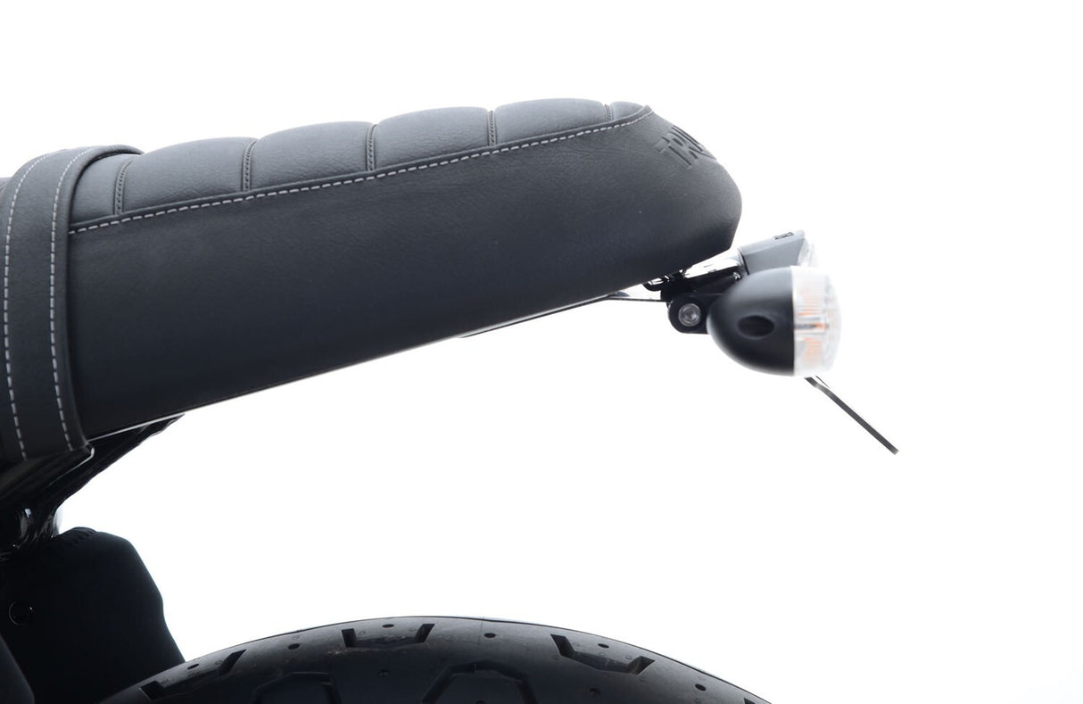 R&G Racing Tail Tidy License Plate Holder Black for Triumph Street Twin 16-18