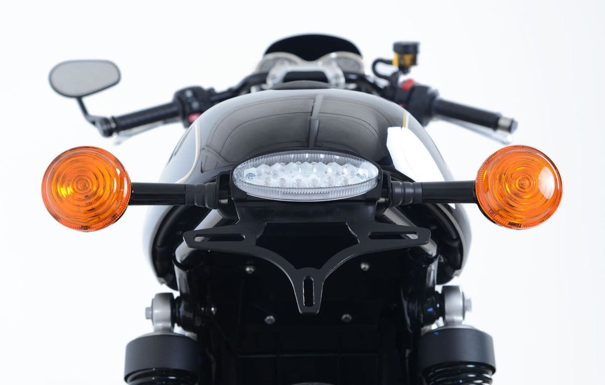 R&G Racing Tail Tidy License Plate Holder Black for Triumph Street Cup 17-18